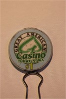 $1 Chip Great American Casino Tukwila Wa
