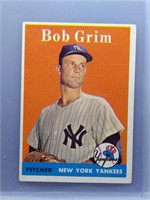 1958 Topps Bob Grim