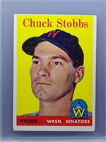 1958 Topps Chuck Stobbs