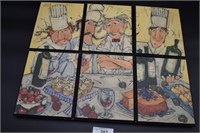italian chef wall art