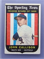 1959 Topps John Callison Rookie