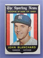 1959 Topps John Blanchard Rookie
