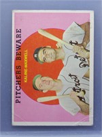 1959 Topps Pitchers Beware (Kaline/Maxwell)