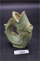 Vintage Glug Gurgle Fish  Sculpture. Mojolica