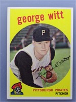 1959 Topps George Witt