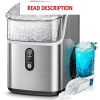 $100  Kismile Nugget Ice Maker 35lbs/Day  Self-Cle
