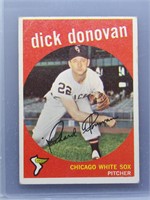 1959 Topps Dick Donovan