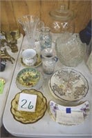 Glassware, dishes, lead crystal, etc