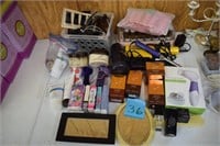 Hair and makeup items