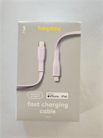 3ft. Iphone Charger Lightning to USB-C