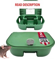 $63  Exterminators Choice 2 Pack Rat Bait Stations