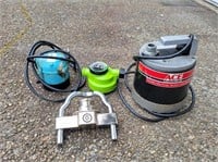 (2) Pumps, Sprinkler Timer & Coupler Lock