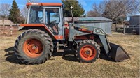 Kubota M6950DT Loader Tractor 4 WD/ Cab