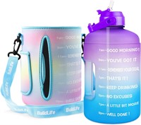 $30  QuiFit Water Bottle with Straw  1 Gallon