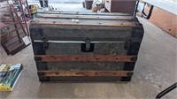 Nathan Neat & Co Antique Traveling Trunk