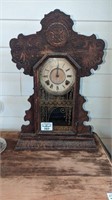 Antique "The E Ingram Co" Mantle Clock
