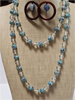 Vintage Glass Beaded Necklace
