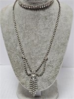 Vintage Rhinestone Necklace Lot
