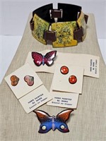Hand Painted Copper Jewellery