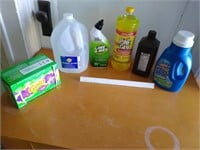 Basket of Laundry Supplies & More