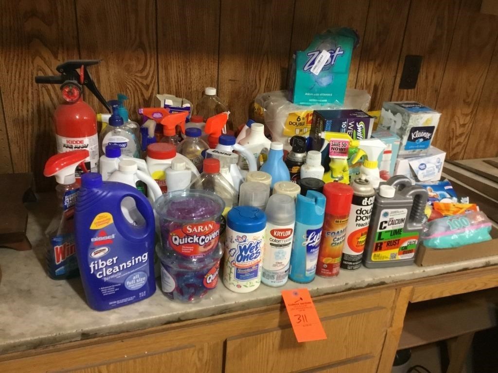Large lot cleaning items