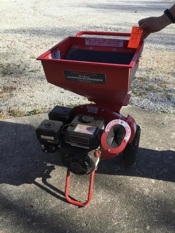 Predator 212cc chipper/shredder v nice