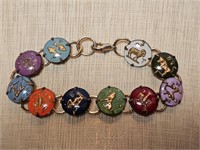 Vintage Horoscope Bracelet