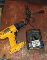 Dewalt drill and charger