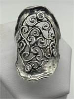 Shablool Didae Israeli Sterling Fancy Ring