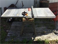 Craftsman 10” table saw good condition