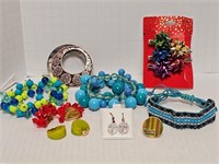 Retro 80's Jewellery Lot