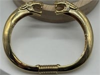 Kenneth Jay Layne Leopard Cuff Bracelet