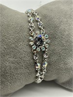 Givenchy Crystal & AB Stone Fancy Bracelet