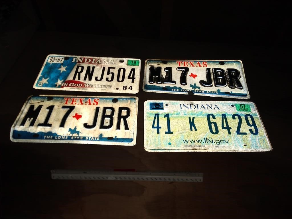 License Plates Assorted