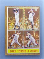 Whitey Ford 1962 Topps Ford Tosses A Curve