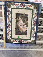 Bunny Tapestry Wall Hanging