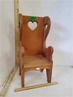 Tall Backed Doll Chair