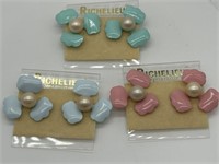 Richelieu Deadstock NOS Earrings - NWT