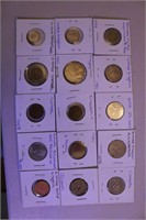 15 Assorted Intenational Coins Group C