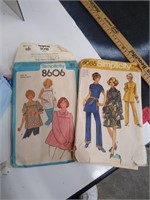 Box Material Scraps Simplicity Patterns Vintage 2