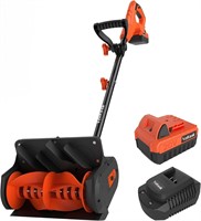 $125  VOLTASK 20V 12-Inch Cordless Snow Shovel