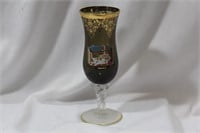 A Painted Vintage Roma Goblet