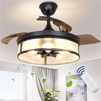 $170  Depuley 42 Industrial Ceiling Fan with Light