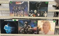 Kiss, Black Sabbath, Meat Loaf Vinyl Albums