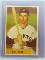 Ray Katt 1954 Bowman
