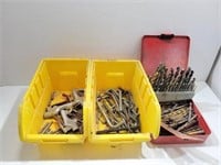 Assorted Allen HEX Key Wrenches & Drill Bits