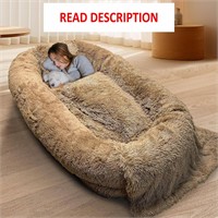 $130  Adult Human Dog Bed 74.8x47.3x13.8  Khaki