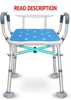 $80  Bcareself Shower Chair with Arms  Heavy Duty