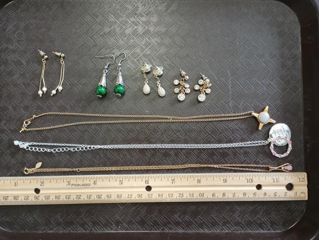 Trifari Necklace, Earrings More