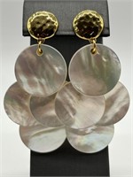 Nest Brand Mother of Pearl Fancy Earrings